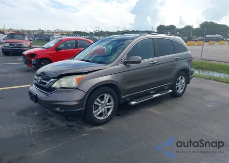 2010 Honda Cr-V Ex-L z USA, uszkodzony, nr VIN 5J6RE4H75AL034754